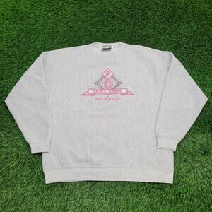Vintage Ohio State Buckeyes Sweatshirt Womens XL 24x27 Baggy